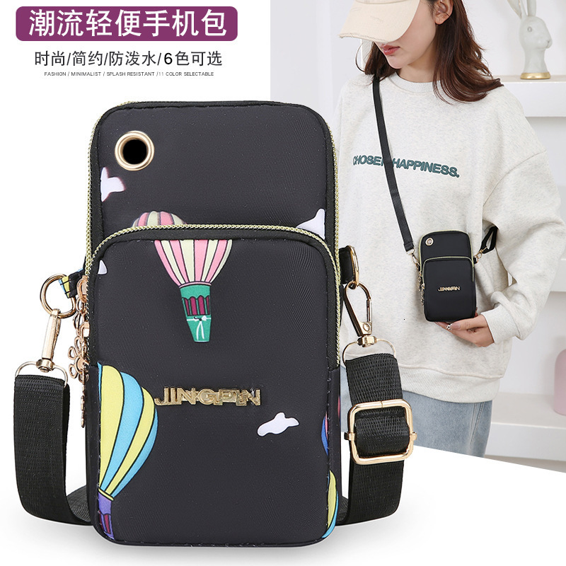 Free Shipping New Women S Crossbody Mini Bag Versatile Oxford Cloth Designer Bag Vertical Clutch Coin Luxury Bag Purse