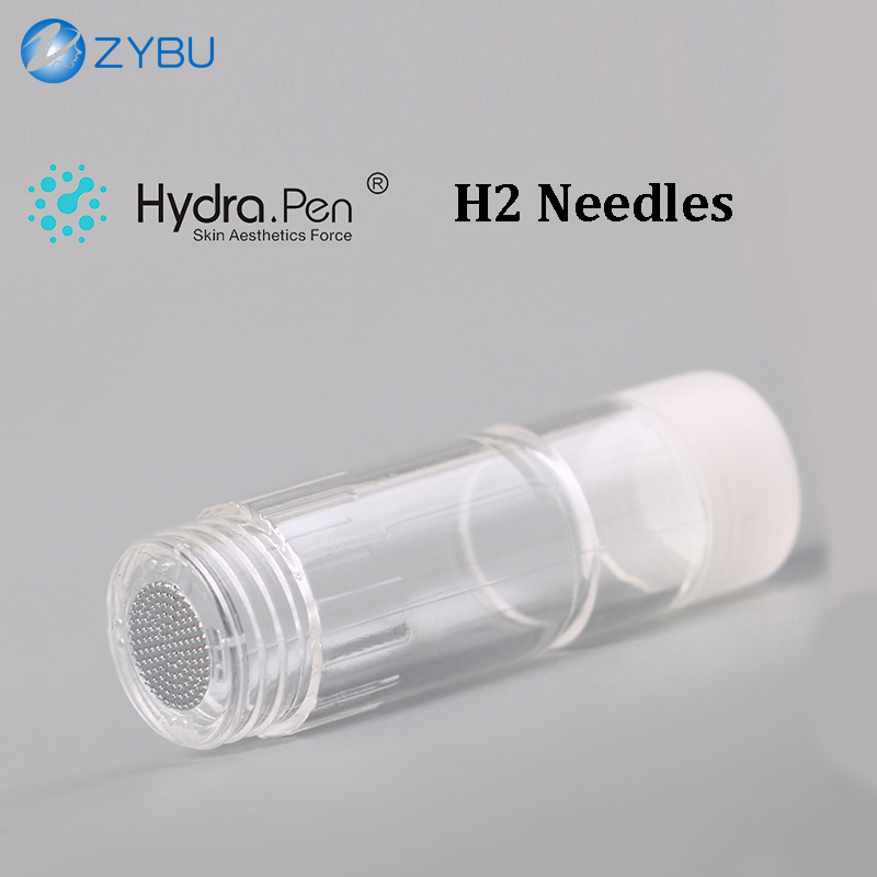 50Pcs Hydra Pen H2 Needle Cartridges 0.25mm 0.5mm 1.0mm 12Pin Nano-HR Nano-HS MTS Tips Replacement Needling Heads Derma Pen Hydrapen Consumables Micro