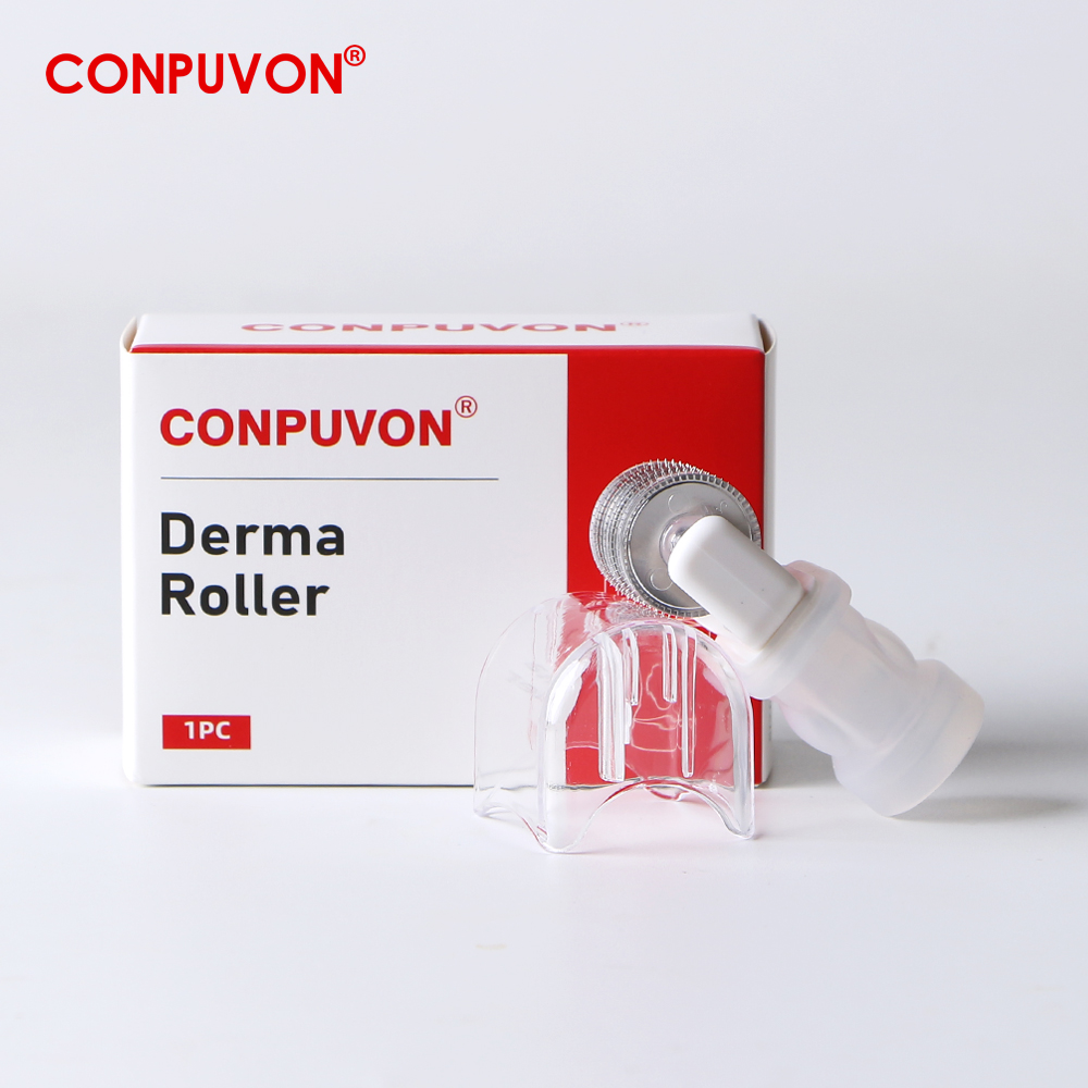 Skin Treatment Kit by Conpuvon Featuring Roll-on Needle Therapy & Serum Delivery System