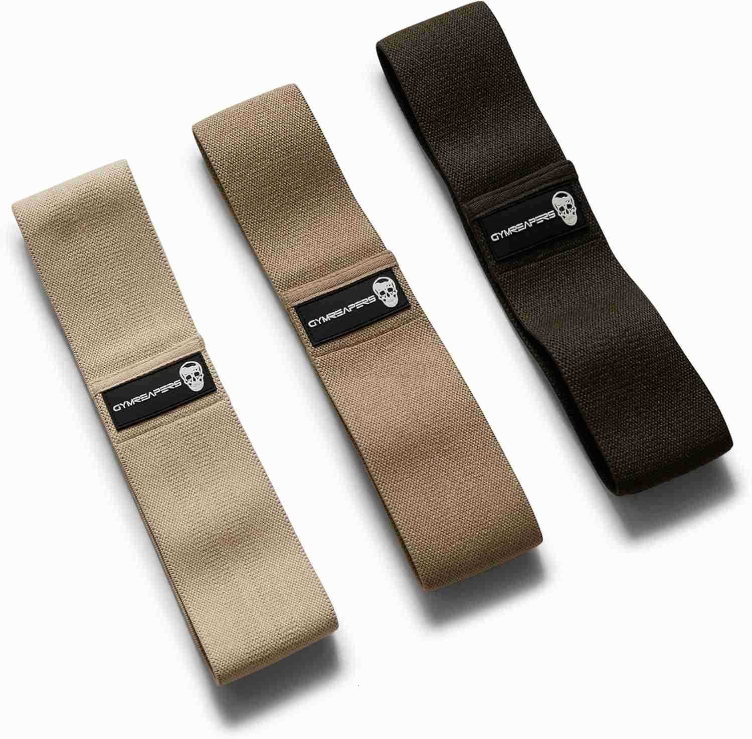 Bands for Booty Workouts Non Slip Fabric Band Set with 3 Levels Resistance Bands for Legs Hip for Men Women W250912