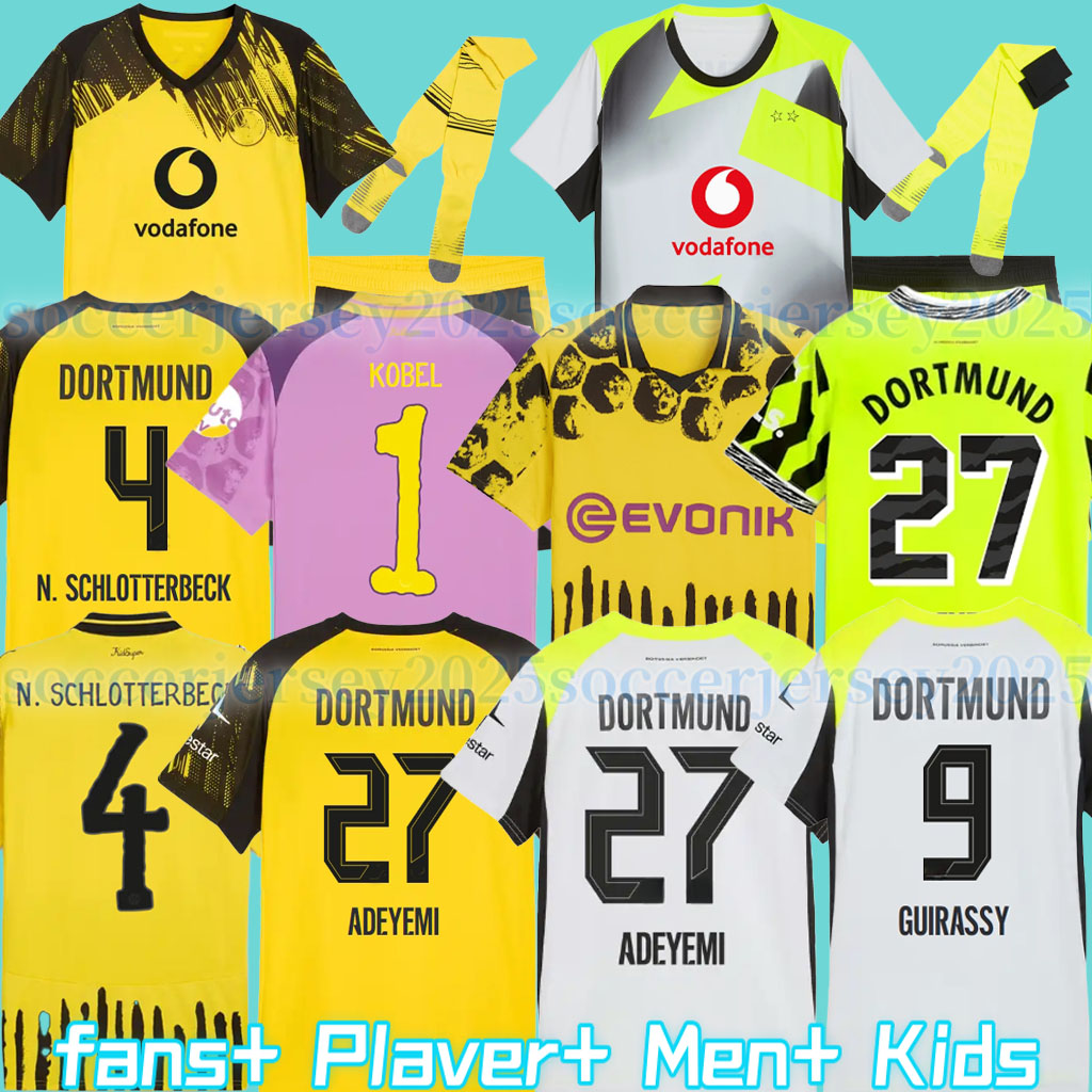 HALLER Soccer Jerseys 25 26 REUS 2025 2026 soccer football top shirt NEONGELB HUMMELS BRANDT DORTMUND Men Kids Special Kit maillot de foot Fullkrug Sabitzer