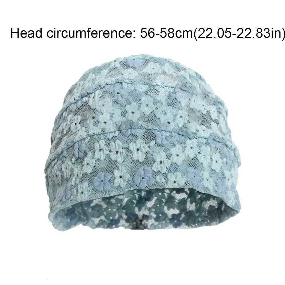 Sweet Flower Lace Plover Hat Hollow Mesh Beanies Hat Pi Big Sunscreen Spring and Summer G250910