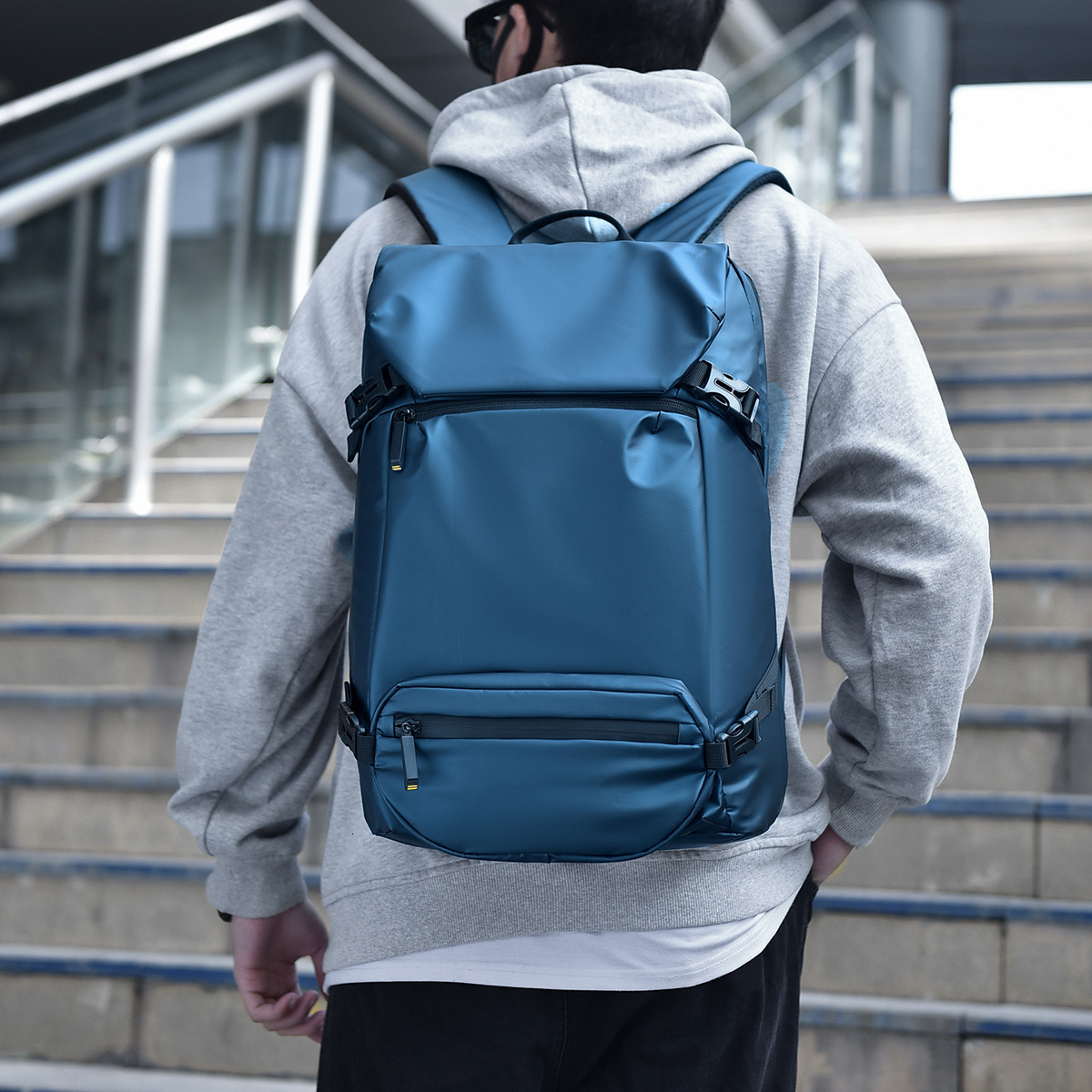 Foreign Trade Men S Bag New Free Shipping Trendy Fashion High School Luxury Bag Designer Bag Student Backpack Large Capacity Travel Backpack