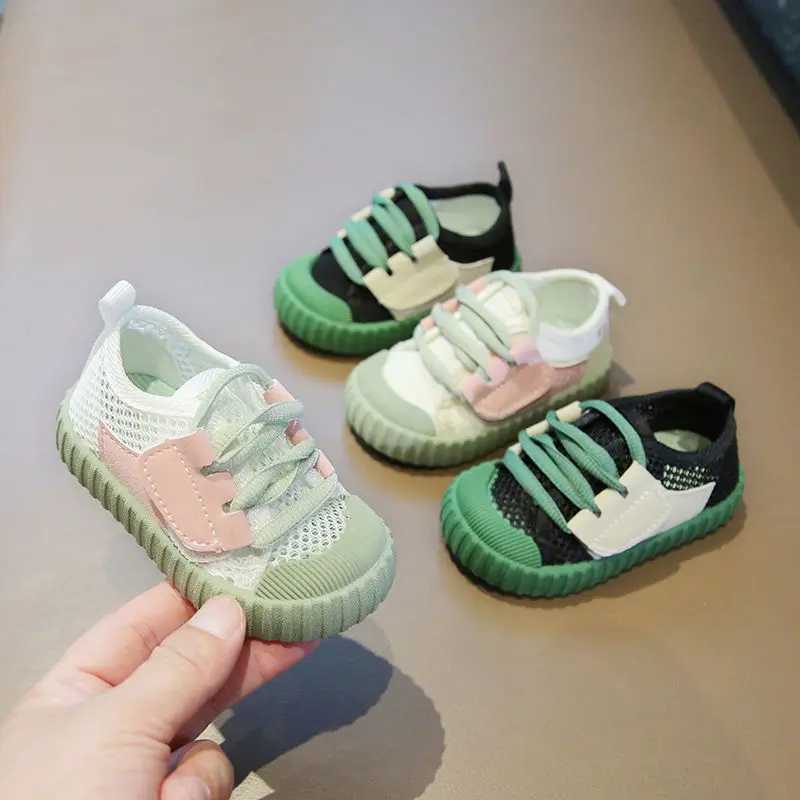 Soft Soled Child Sneakers Comfort Breath Girl Sneaker Fashion Mesh Girls Shoes Simple Versatile Boy Shoe Light Daily Casual Shoe Y250912