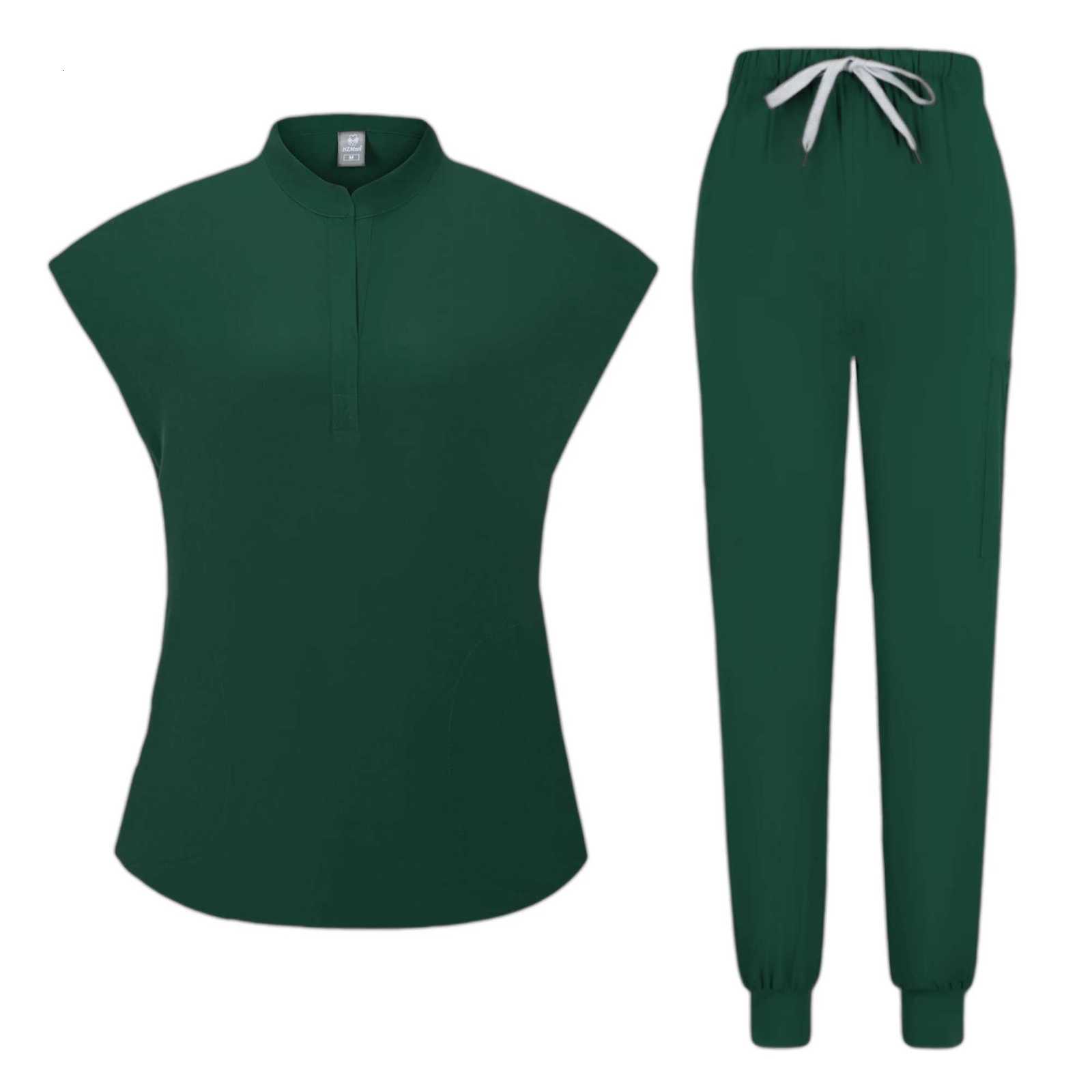 New Medical Lab Coat Surgical Uniform Hospital Dentist Clinic Sn Pharmacy Pet Suit Scrubs Lab Coat Nurse Uniform Spa UniformXJ250827