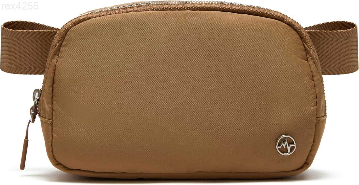 Pander Unisex Belt Bag Fanny Pack for Women with Adjustable Strap Small Waist Pouch for Workout Running Traveling HikingW250912