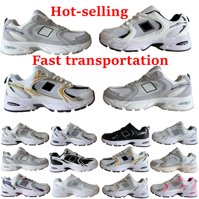 530 designer shoes new Running Shoes White Natural Indigo Cream Pink Beige Ivory Steel Grey Blue Trainer Sneakers Men Women 36-45