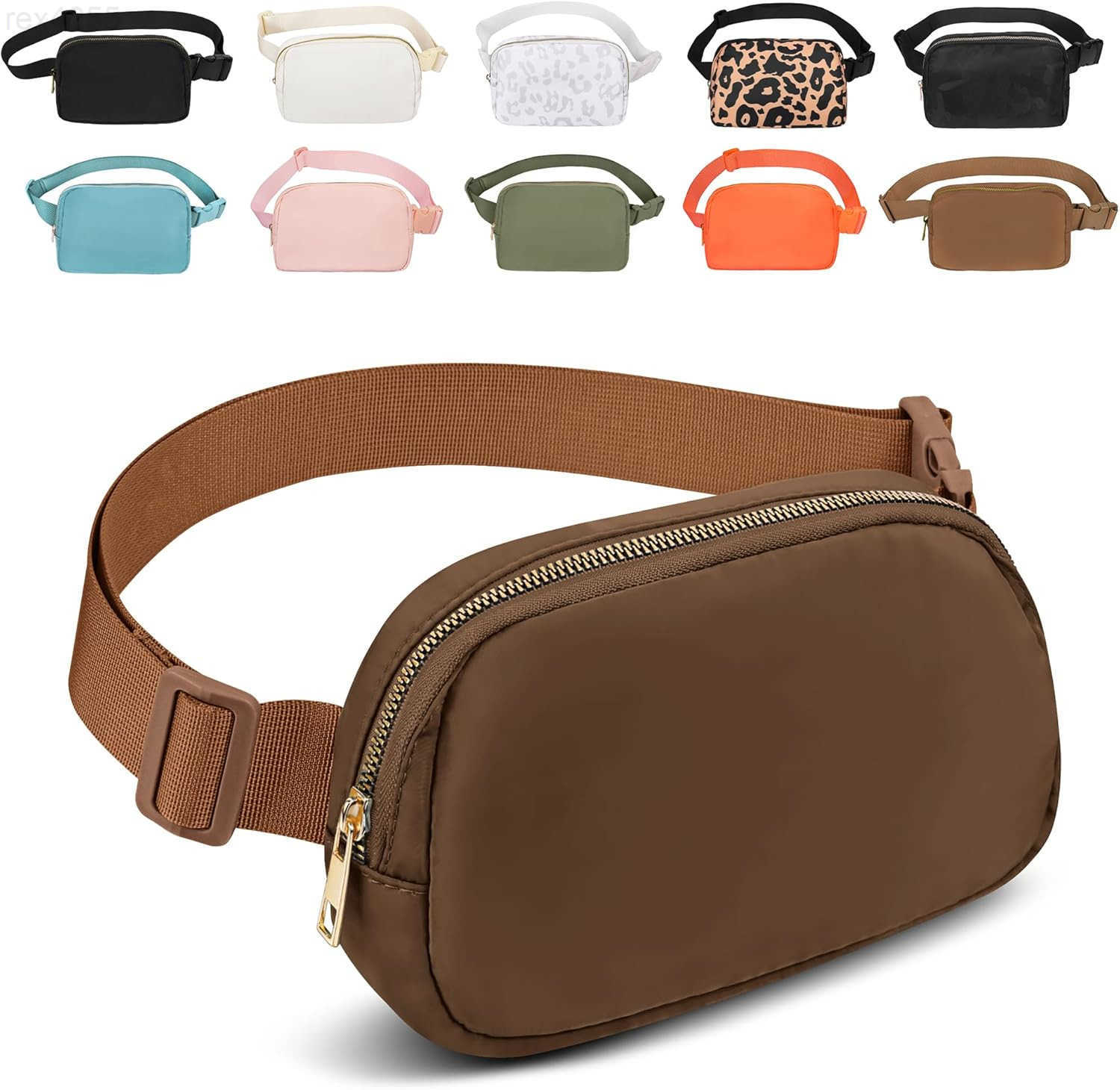 Packs for Women and Men Waterproof Waist Belt Bag With Adjustable Strap for Workout Traveling Hiking Running Camo White YDYB101W250912