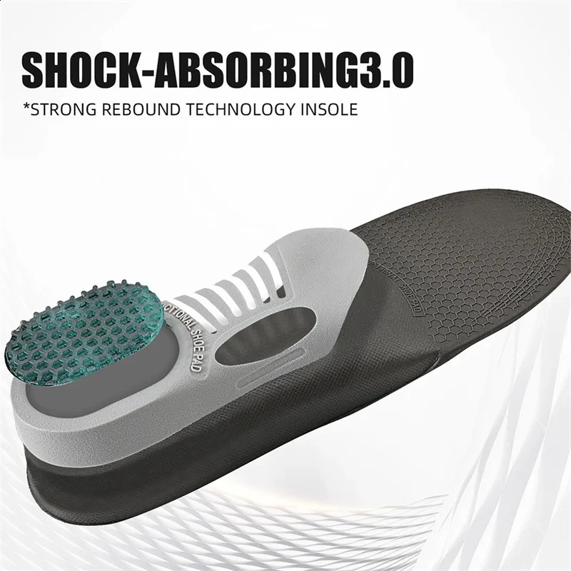 Carbon Fiber Insole Plantar Fasciitis Ortic Shoe Inserts Arch Support Basketball Football Sports ShoePad Ortic Insoles 250911