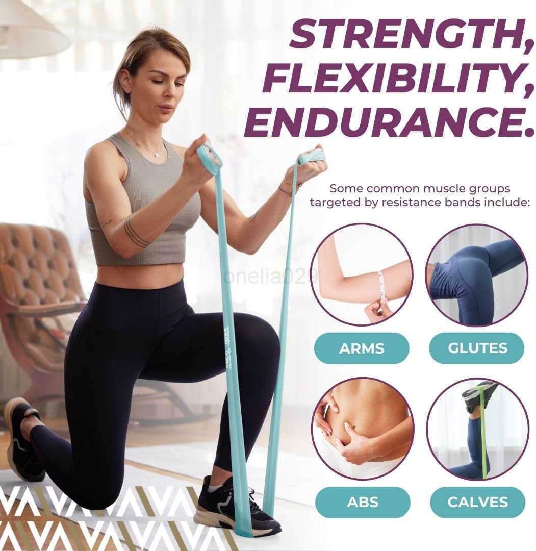 Activa Resistance Bands 1565 LBS Exercise Bands for Women Booty Bands for Exercise Pilates PullUp Glutes Resistance Bands for Working Out Workout Band