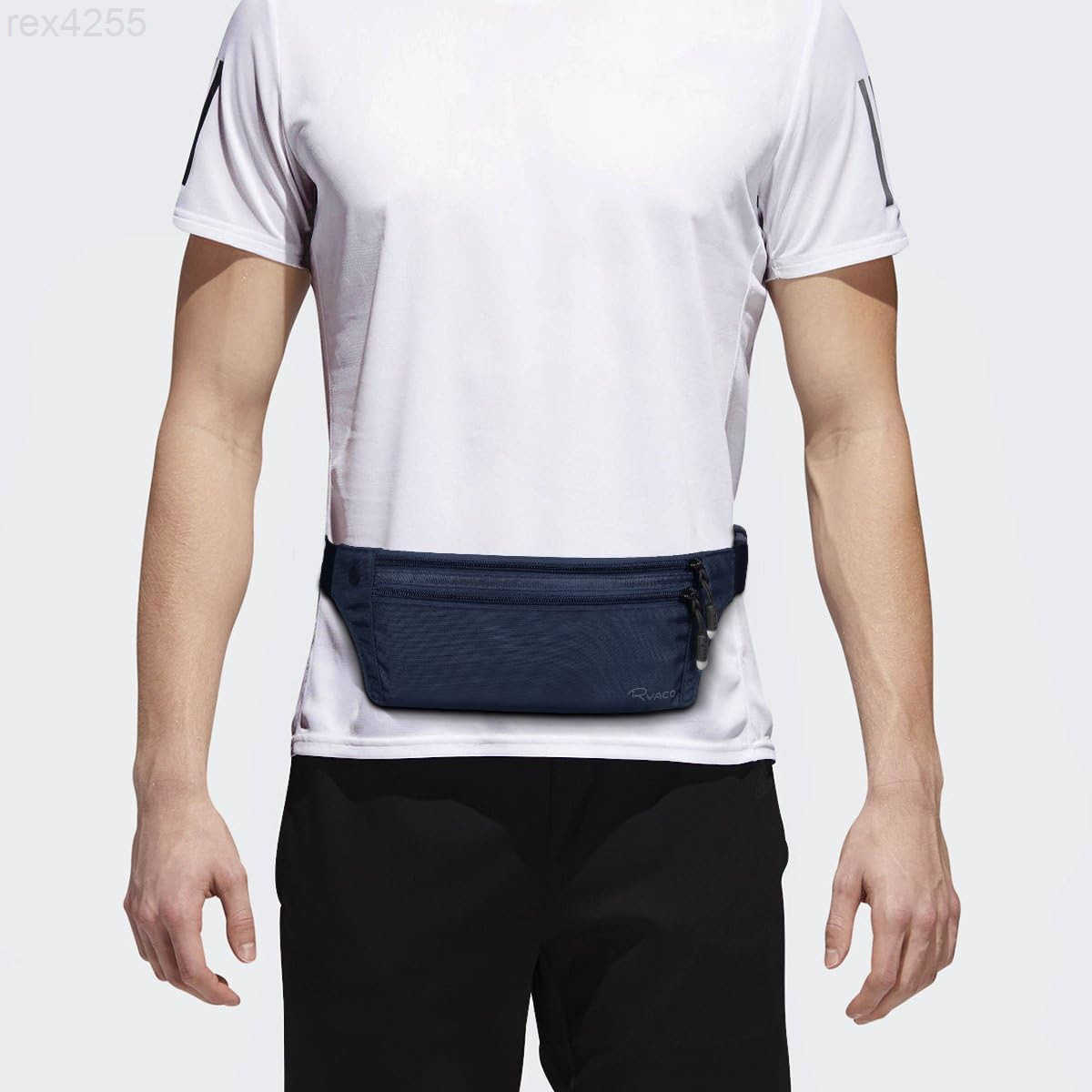 Money Belt Slim Passport Holder RFID Blocking Hidden Wallet Travel Essentials Pouch for Women Men With Adjustable Strap Waist Bag to Protect Cash Cred