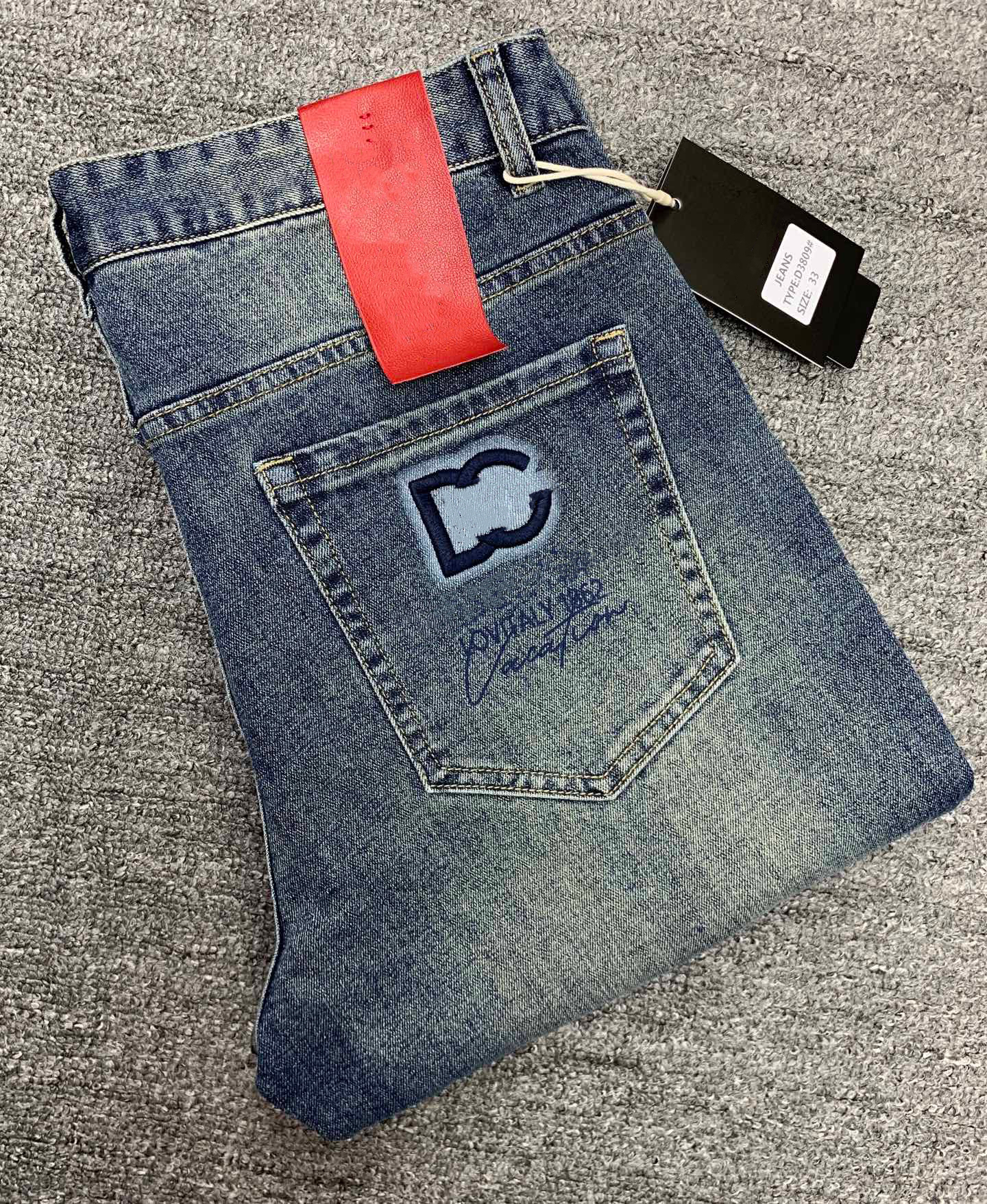 Men's Jeans Designer jeans high-quality fashion ripped trend retro western classic style street pants Z0UZ