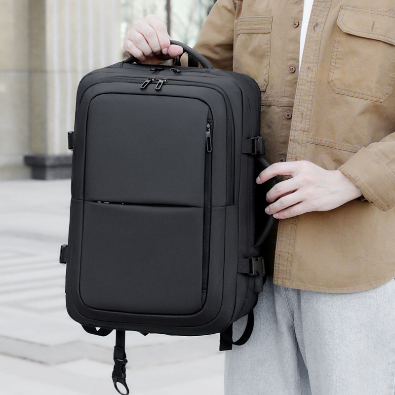 Men S Backpack Water Resistant Business Designer Bag Travel Backpack Dual Shoulder Luxury Bag Multi Functional Outdoor Travel Free Shipping High End F