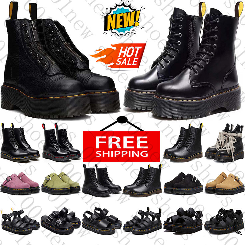 Designer boots docs martin drs martin martens marteens martines booties soccer cleats cowboyboots Shoes for mens womens sneakers cowgirl cowboy over the knee hot