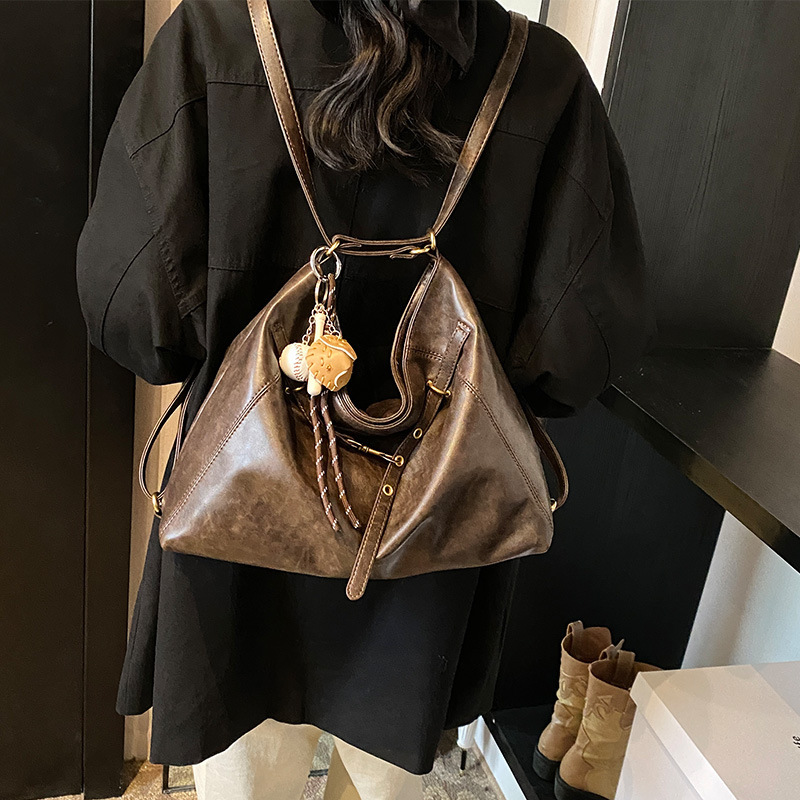 TB Luxury bag BHULAMTE designer bag High-end Retro Large Capacity Backpack for Women 2025 Autumn Winter New Multi-purpose Shoulder Crossbody Tote Bag