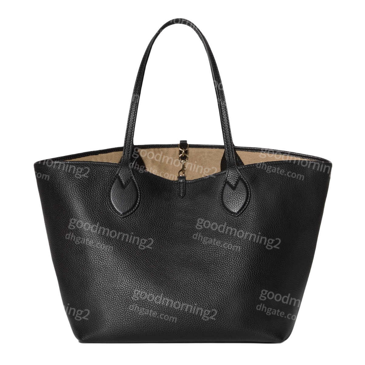 Luxury Full Leather Tote Bag Women Vacation Travel Handbag Large Capacity Two-Piece Set with Shopping Bags High-Quality Woman Shoulder Handbags Easy to Clean 2 Size
