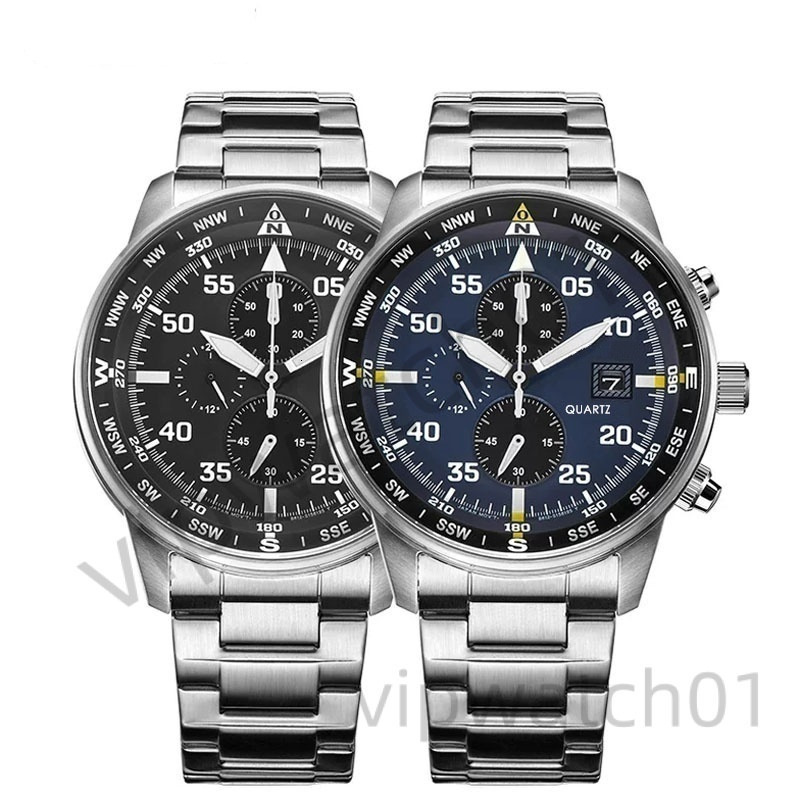 Citizenwatch Brand Luxury Mens Watch Sports Eco-Drive Multifunction Chronograph Waterproof Ouartz Designer Watches With Box 6C3