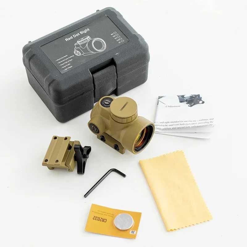 Red Dot Sight Scope with Low Mount High Mount Hunting Shooting Scope Reflex Sight Fit for 2022mm rail C250912