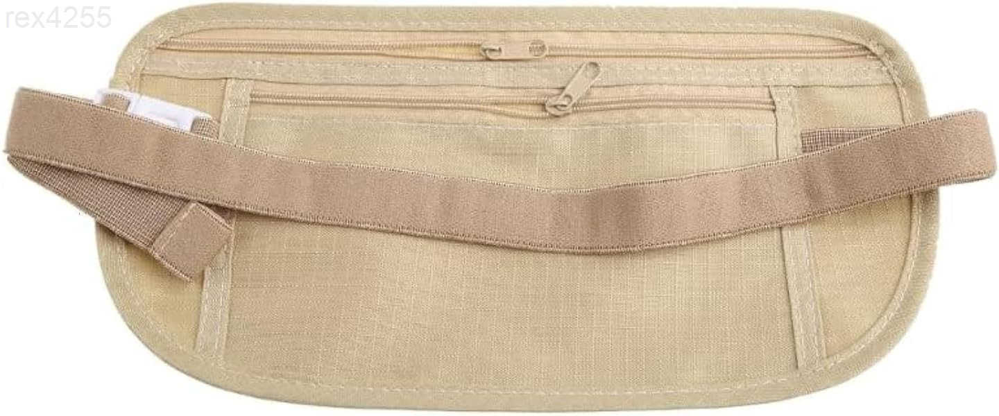 Money Belt for Travel Hidden RFID Security Pouch AntiTheft Passport Fanny Pack for Men Women Present Gift money pouches for cash small travel money po