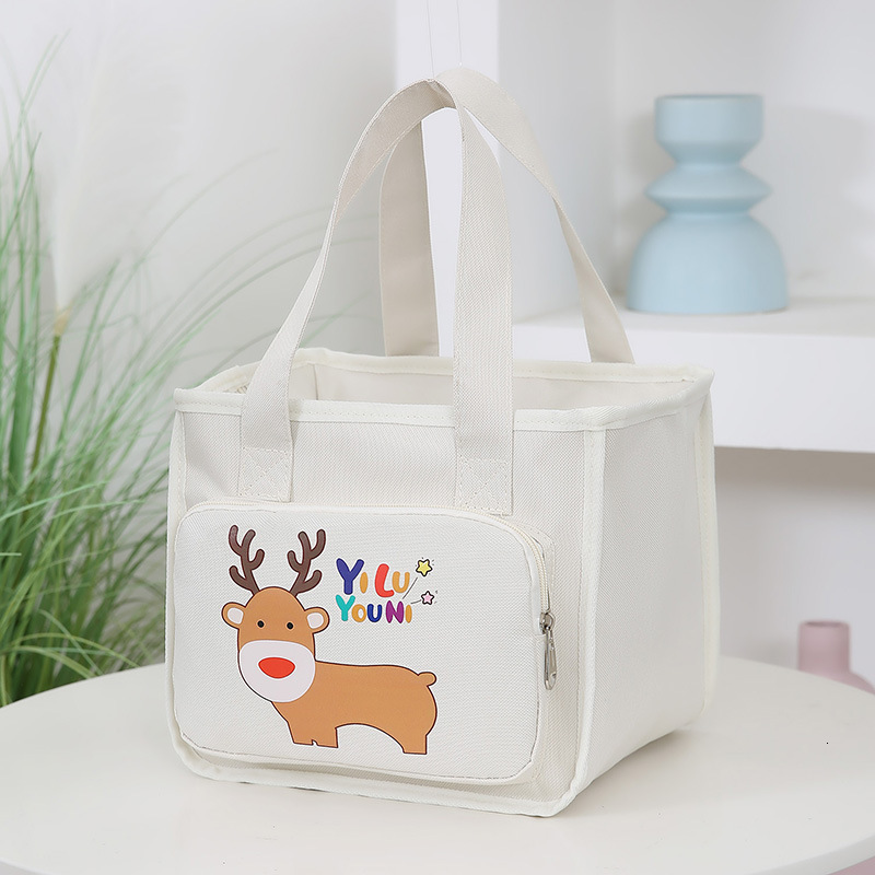 Large Capacity Simple Office Worker Student Versatile Luxury Bag Lunch Box Free Shipping Bag Office Worker Bento Bag Designer Bag Thickened Insulated 
