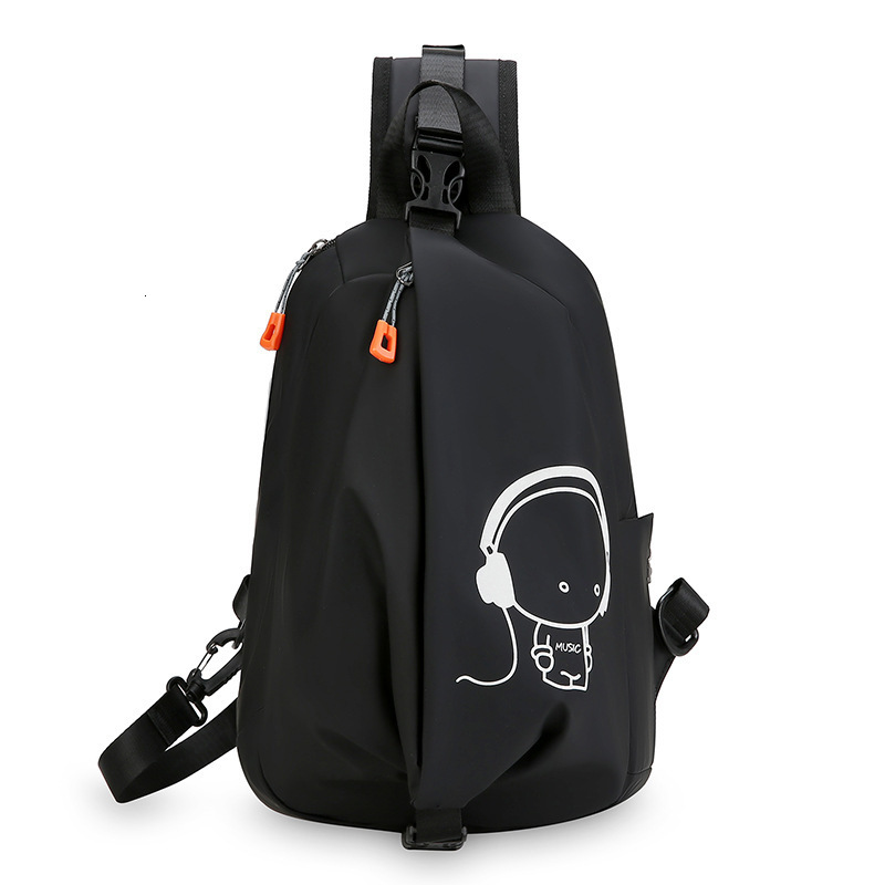 Men S Leather Chest Bag Multi Functional Sports Outdoor Leisure Large Capacity Free Shipping Luxury Bag Wear Resistant Single Designer Bag Shoulder Cr