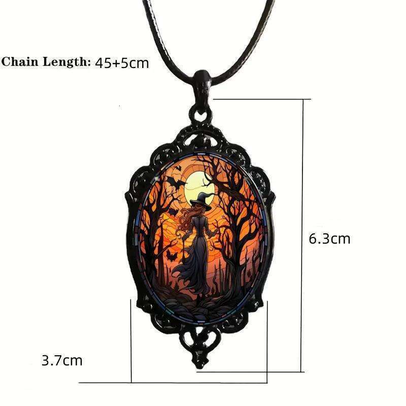 Shiyong Gothic Halloween Pendant Necklace