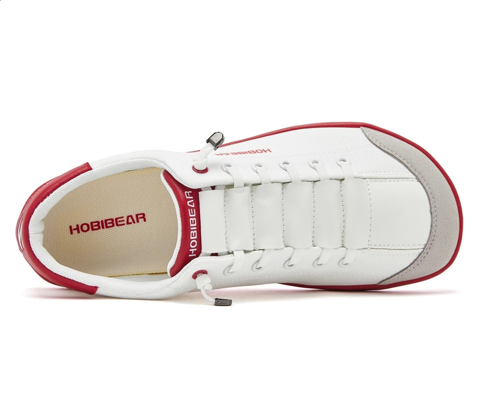 HOBIBEAR Womens Mens Barefoot Shoes Zero Drop Wide Toe Casual Canvas Sneakers Minimalist Walking 250911