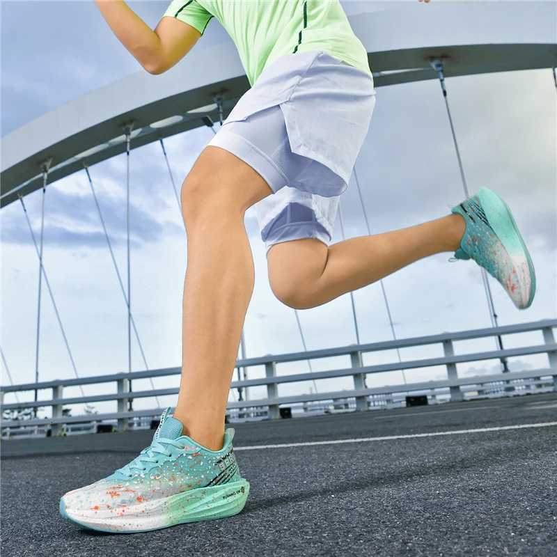 Mens Running Shoe Marathon Men Sport Breathable Lightweight Womens Comfortable Nonskid Four Season Outdoor Running Shoes W250912