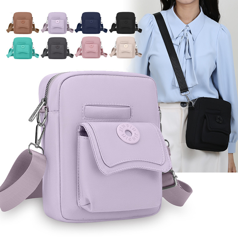 New Casual Bag For Women Large Capacity Designer Bag Canvas Luxury Bag Bag Multi Layer Water Resistant Free Shipping Crossbody Shoulder Bag Supply Wom