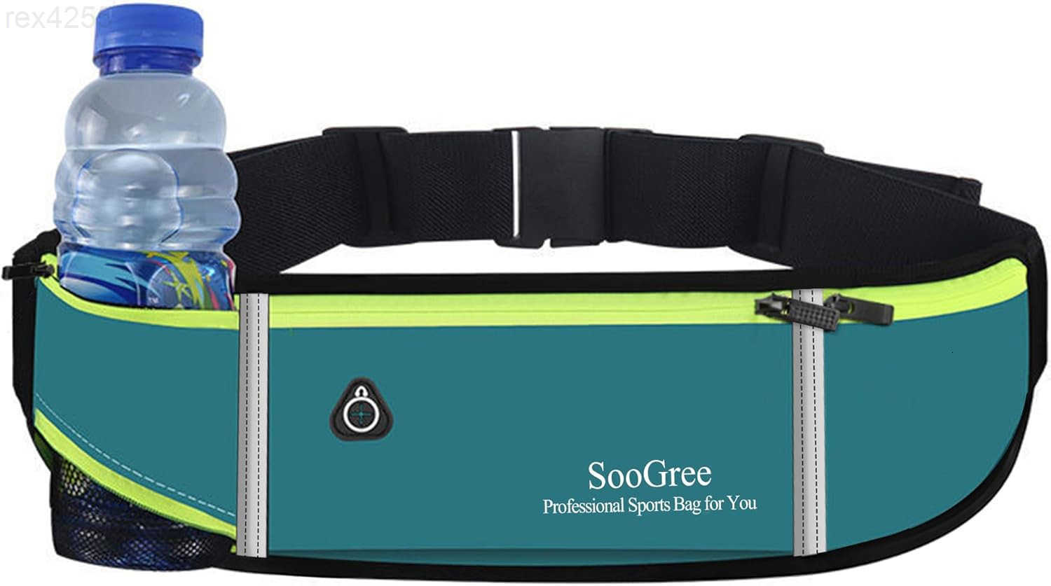 Fanny Packs Running Belt Pack Waist Pack Bag for Men and Women Lightweight Runners Water Bottle Belt Bag Phone Holder Money Belt for Traveling Hiking 