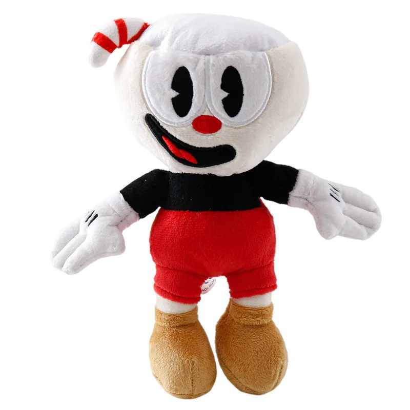 2330cm Adventure Game Cuphead Plush Toy Mugman The Devil Legendary Chalice Plush Dolls Toys for Children Gifts C250912