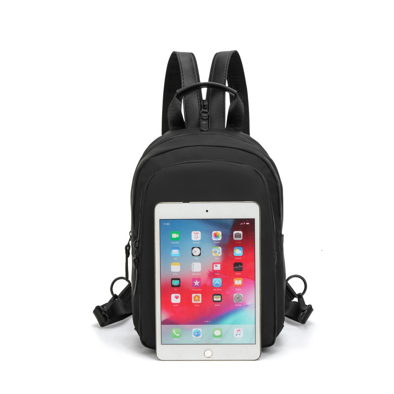 Men S Chest Bag Leather Waterproof Large Capacity Multifunctional Fashion Sports Outdoor Designer Bag Casual Luxury Free Shipping Bag Backpack Crossbo