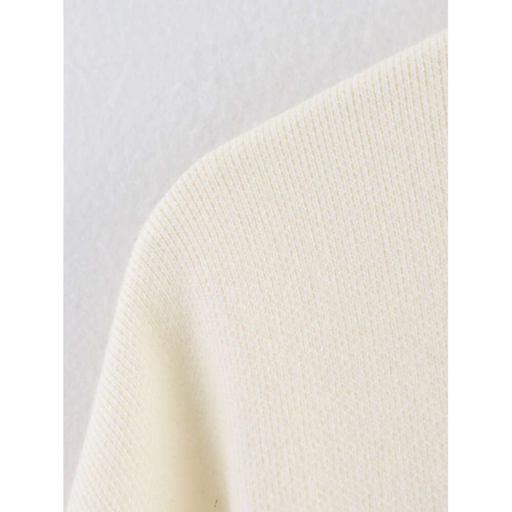 DHEssentials 2025 Autumn New French Style Little Chanel Vanilla Blue Floral Button Decor Knitted Jacket + Mini Skirt