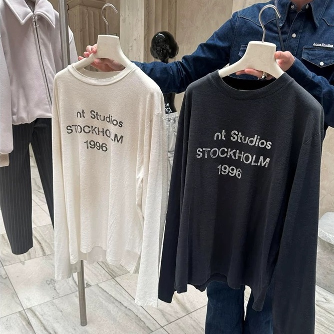 Men's Clothing T-Shirts Long Sleeve Tshirts Men and Women 26ss