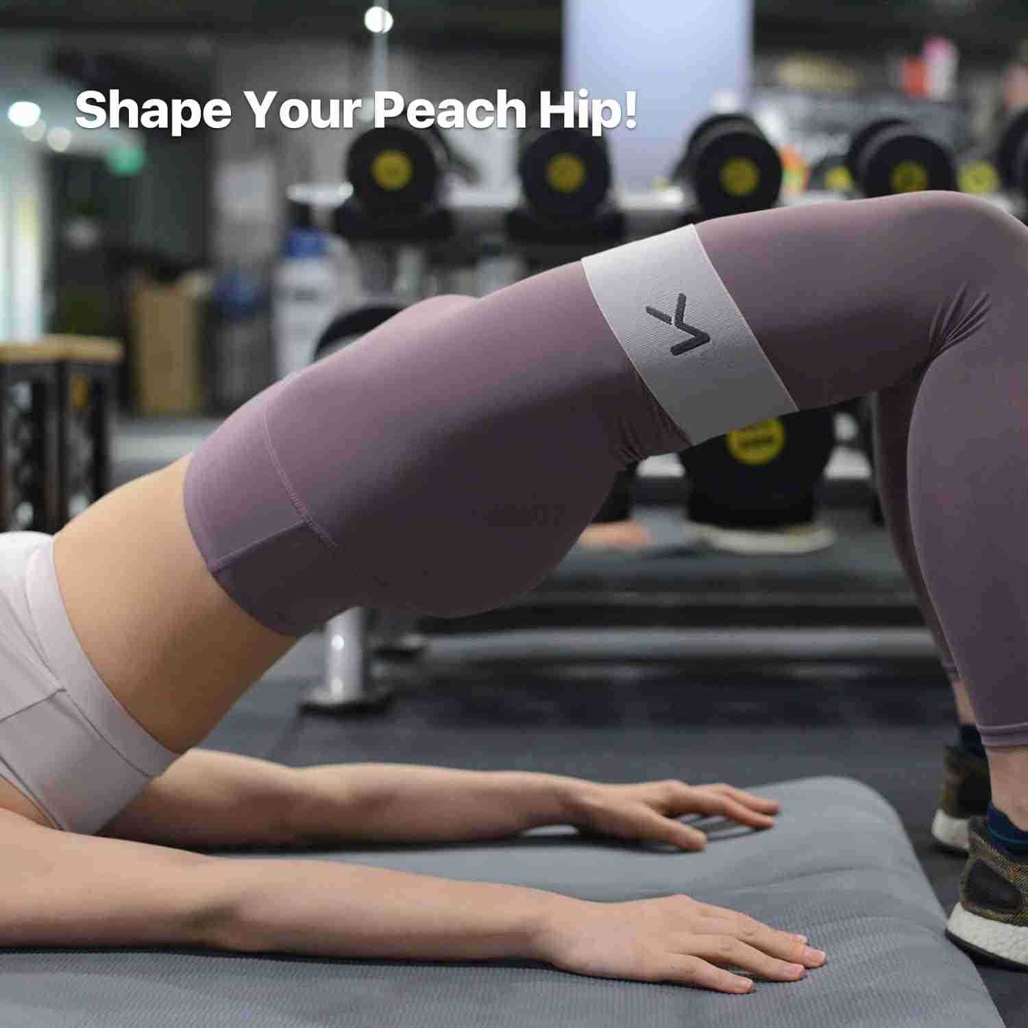 Resistence Loop Bands for Women and Men 8cm Widen and Thicken Resistence Bands for Working Out Composite Knitted Exercise Bands for Booty Legs Stretch