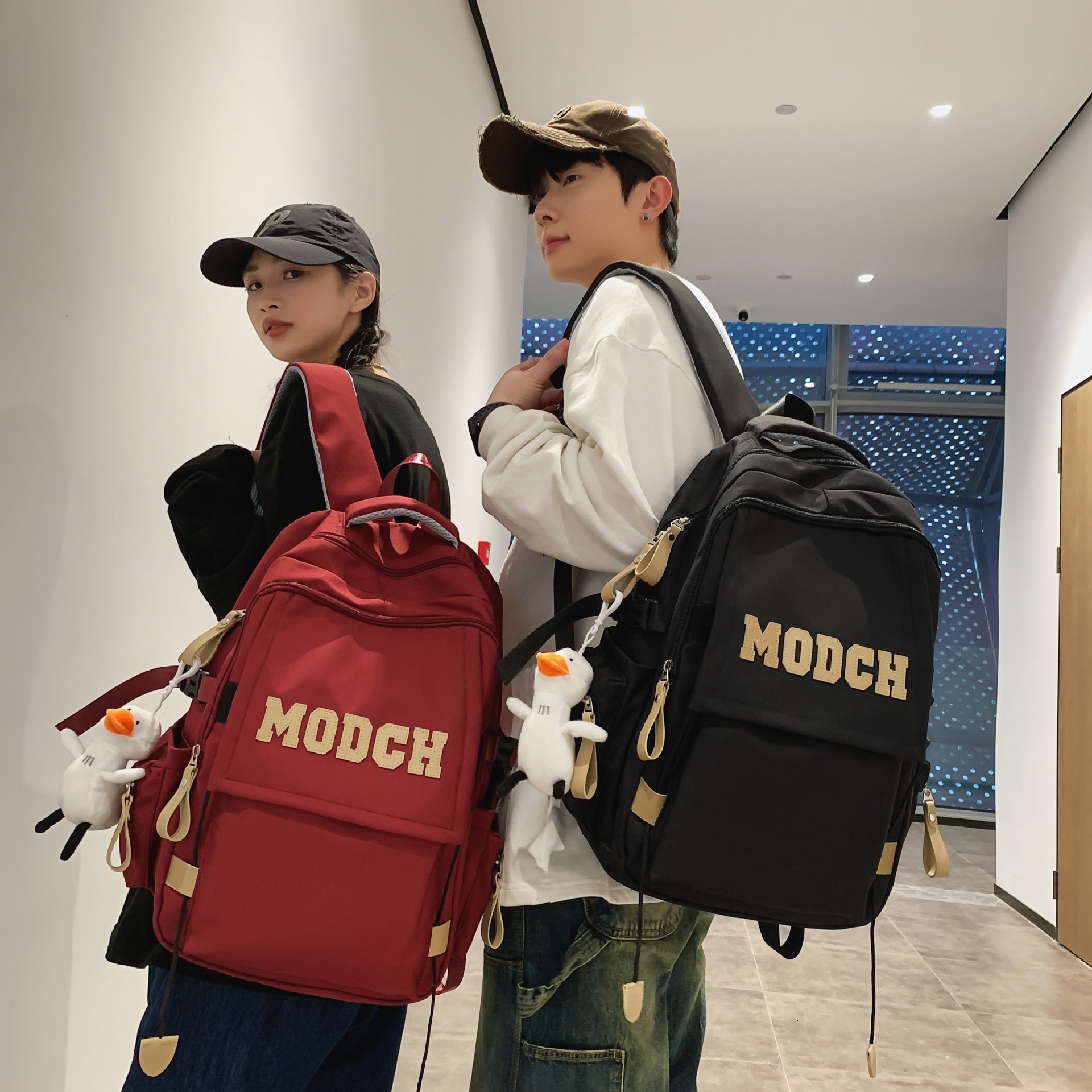 Large Capacity Bapa For Men And Women Designer Bag High School Students Korean Style Student Luxury Bag Bapa College Style School Bag Free Shipping