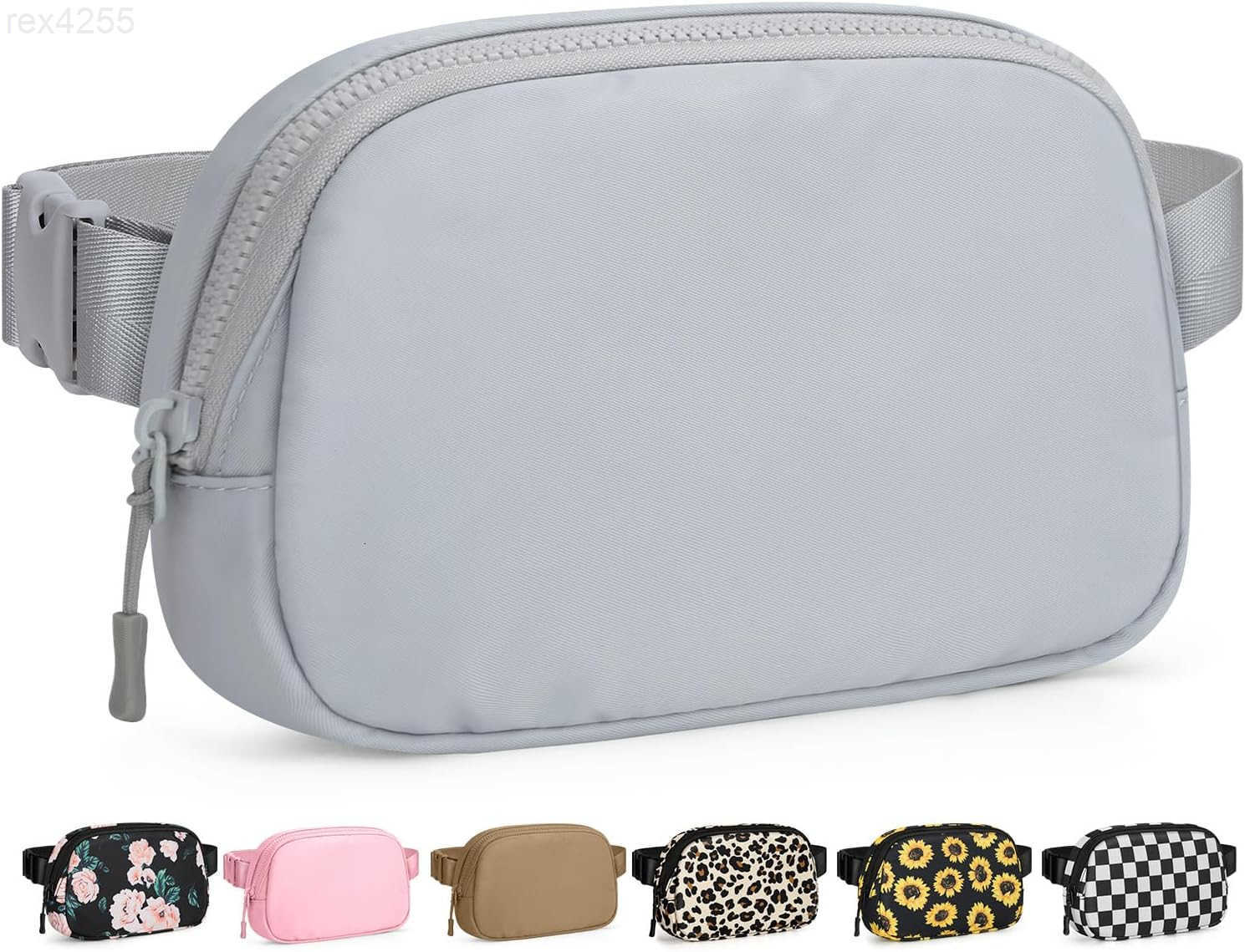 Packs for Women Cross Body Bag Waterproof Belt Bag with Adjustable Strap and Zipper Back Pocket Small Crossbody Bags Fashion Waist Packs for Workout T