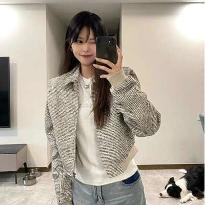 DHEssentials 2025 Autumn Winter Short Chanel Style New Design High-end Niche Women's Jacket