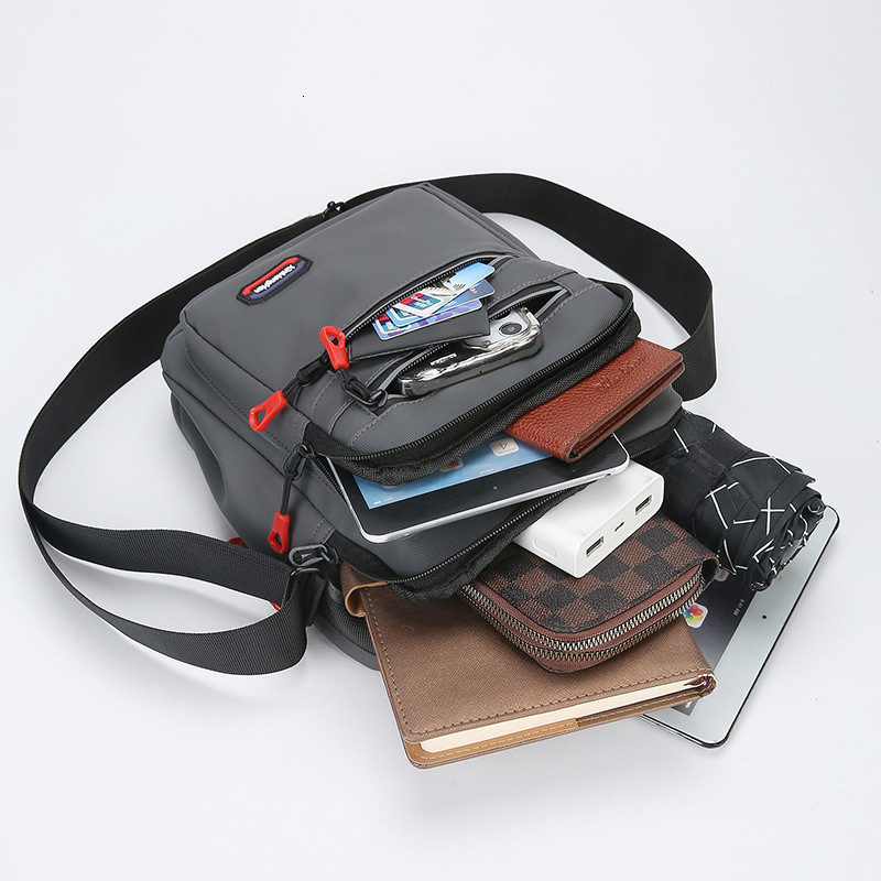 Simple Trendy Fashion Outdoor Single Shoulder Bag Men S Luxury Bag Leather Waterproof Large Capacity Free Shipping Designer Bag Crossbody Bag Travel H