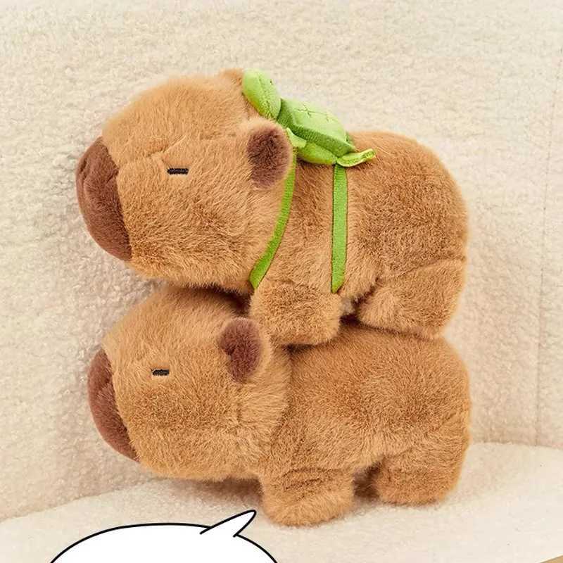 Cute Stuffed Animal Capybara Wristband Plush Doll Toys Soft Wrist Band Water Dolphin Doll Wrist Snap Ring Plush Fun Pop Circle C250912