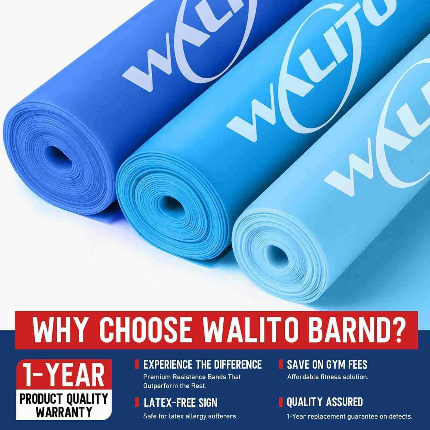 Resistance Bands for Working Out Exercise Bands for Women and Men Workout Bands for Physical Therapy Stretch Recovery Pilates Rehab Strength Training 