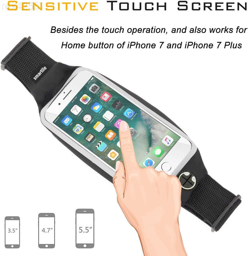 Fanny Pack Running Belt Waist Phone HolderBag Women Men for iPhone 15 14 13 12 11 pro MaxXs MaxXRX876s Plus 6SE for Galaxy SANote Gym Workout Fitness 