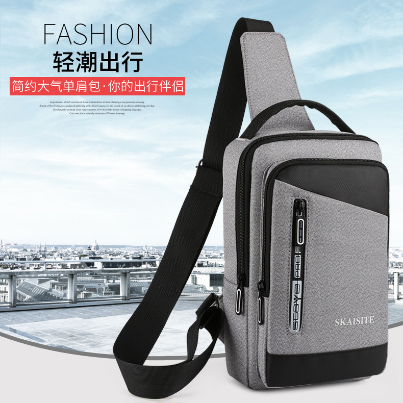 Men S Free Shipping Chest Bag New Water Resistant Men S Crossbody Bag Casual Sports Travel Chest Bag Luxury Bag Large Capacity Designer Bag Delivery B