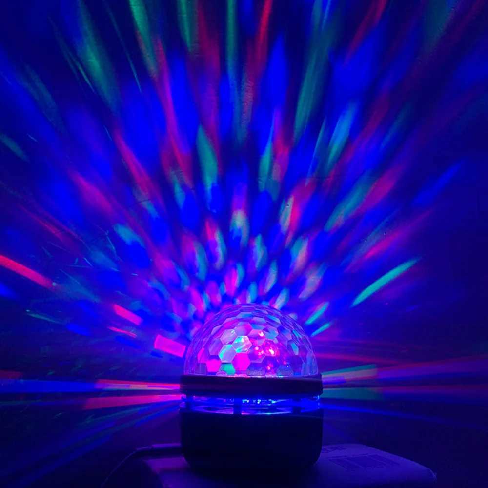 TMOOY USB Starry Projector Light With 7Color Patterns Ocean Wave Night Lights for Home Bedroom Decoration Galaxy Projector Lamp C251122
