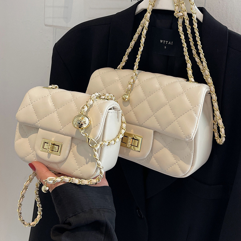 TB BHULAMTE Designer Bag This Year's Trendy Luxury Bag Bags For Women 2025 New Fashion Quilted Chain Shoulder Bag High-end Stylish Crossbody Smal