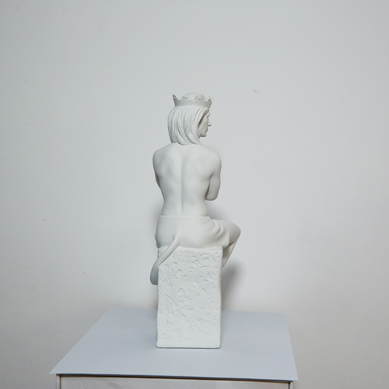 Leo-themed Resin Sculpture Table Top Decoration Perfectly Handcrafted Astrological Ornament for Any Room