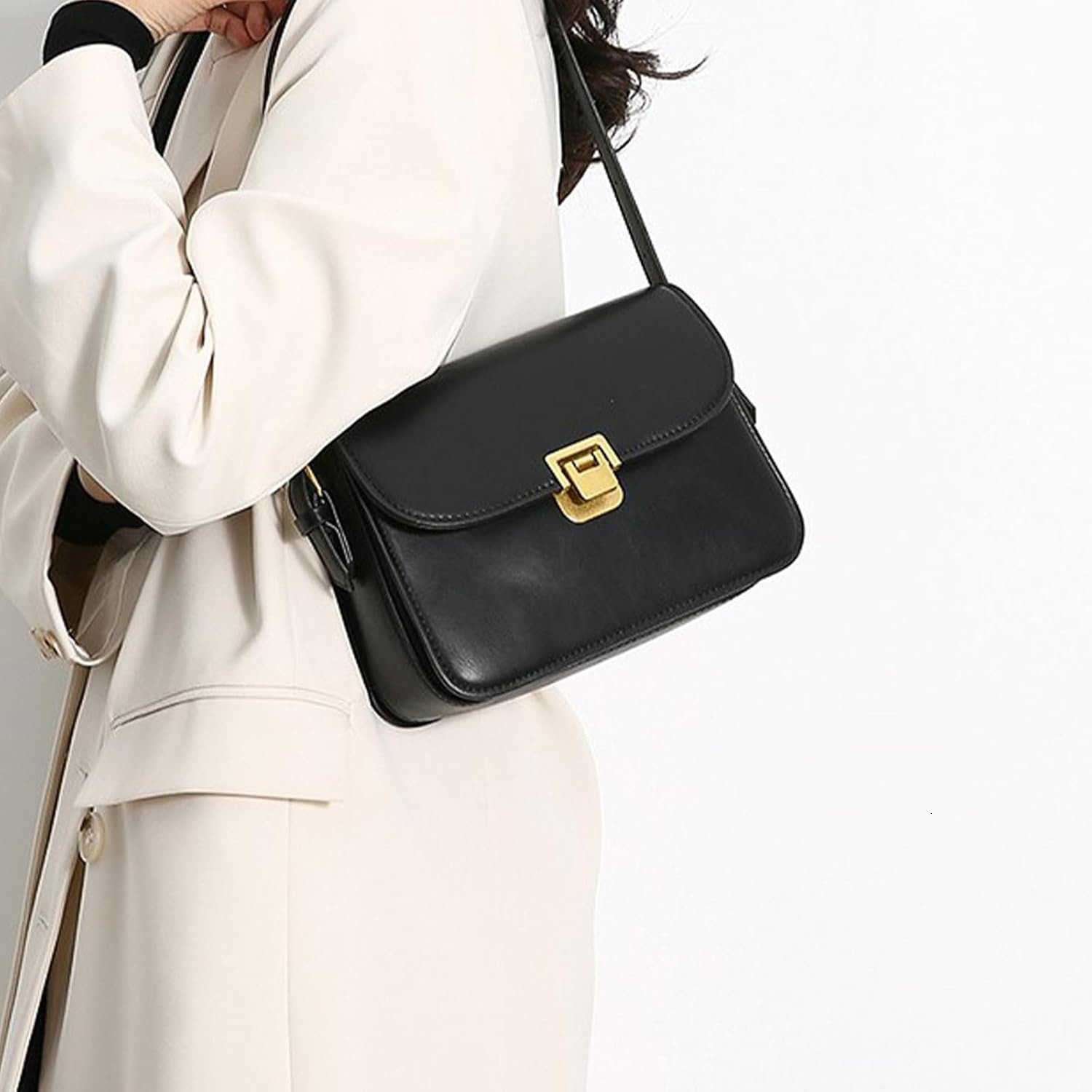 Brown Purses for Women Black Shoulder Purse Vintage Bags Trendy Womens Red Small Tote Handbags M250912