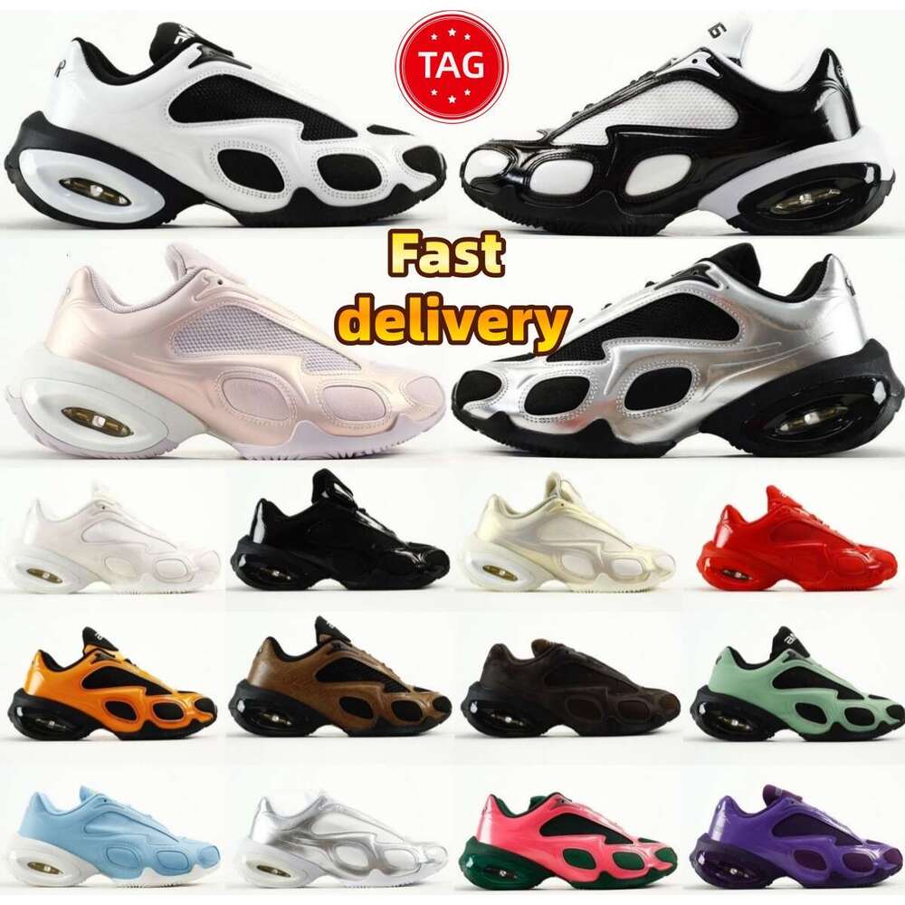 Designer men's Muse sneakers running shoes white workwear khaki black metallic Sier oil green reddish brown women's outdoor sports shoes