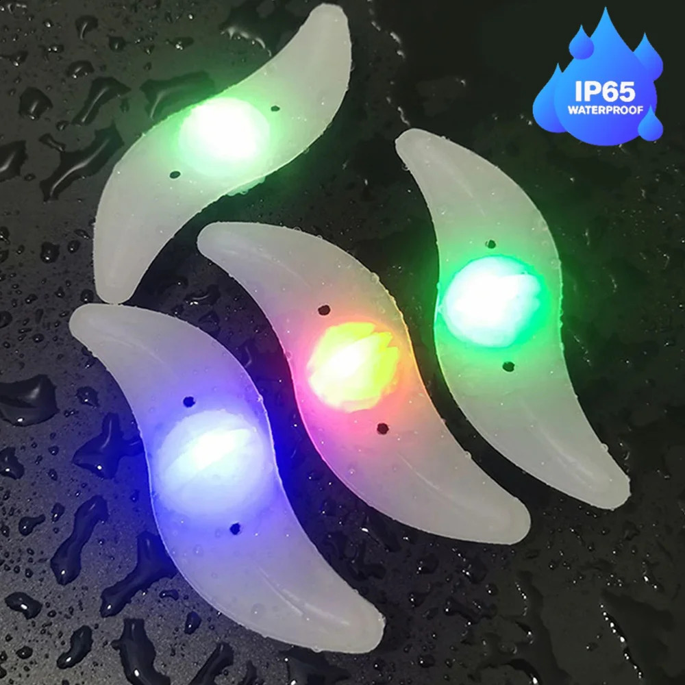 Bicycle Wheel Spoke Light Mini LED Neon Bike 3 Lighting Mode Safety Warning Cycling Accessories 250911
