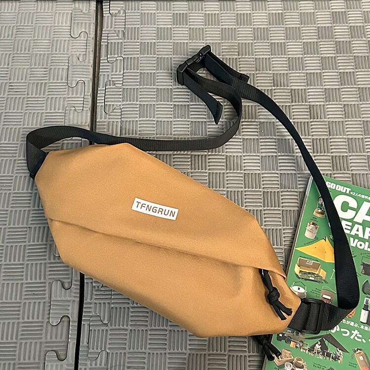 Foreign Trade Style Luxury Bag Personality Chest Bag Couple Street Trend Designer Bag Simple Cycling Crossbody Bag Outdoor Sports Free Shipping Phone 